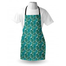 Jungle Foliage Tropic Leaves Apron