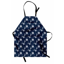 Mystical Sky Sun Stars Apron