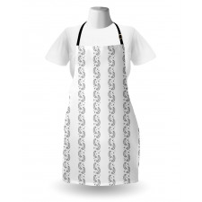 Minimalist Dots Stars Sun Apron