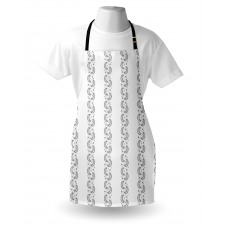 Minimalist Dots Stars Sun Apron