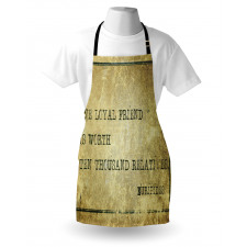 Euripides Sayings Art Apron