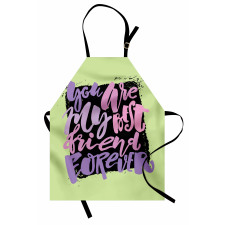 Vivid Words Lettering Apron