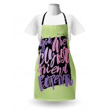 Vivid Words Lettering Apron