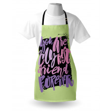 Vivid Words Lettering Apron