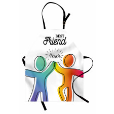 High 5 Buddies Art Apron