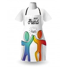 High 5 Buddies Art Apron