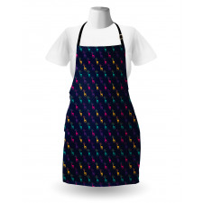 Colorful Abstract Elk Apron