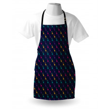 Colorful Abstract Elk Apron