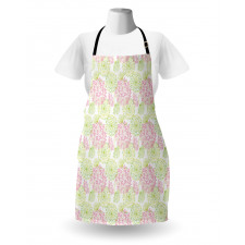 Dandelion Flower Pattern Apron