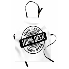 Fully Hundred Percent Geek Apron