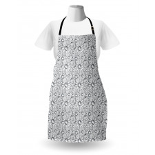 Outline Chamomiles Apron