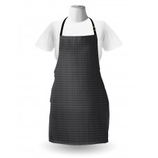 Antique Abstract Trellis Apron