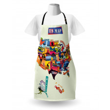 Seashore Sunflowers Apron