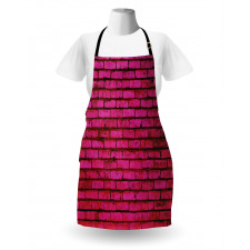 Grunge Bricks Art Apron