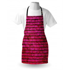 Grunge Bricks Art Apron