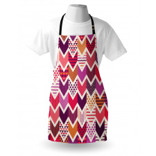 Arrow Chevron Geometry Apron