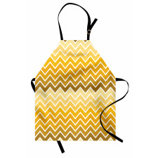 Chevron Zigzag Ombre Apron