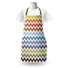 Easter Chevron Zigzag Apron