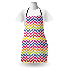 Rainbow Chevron Fun Apron