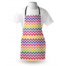 Rainbow Chevron Fun Apron