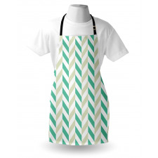 Herringbone Springtime Apron