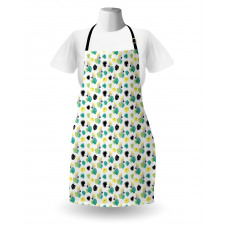 Monstera Leaves Parrots Apron