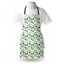 Monstera Leaves Parrots Apron