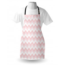 Zigzag Chevron Grunge Apron