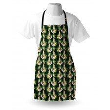 Parrot and Exotic Flora Apron