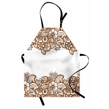 Horizontal Flowers Apron