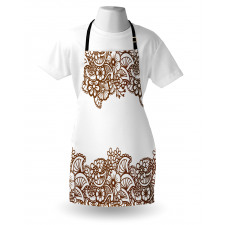 Horizontal Flowers Apron