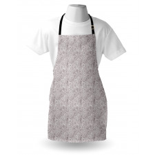 Flower Sketch Details Apron