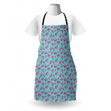 Bicolour Summer Roses Apron