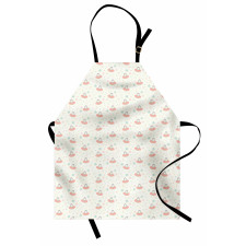 Pastel Space Cats and Stars Apron