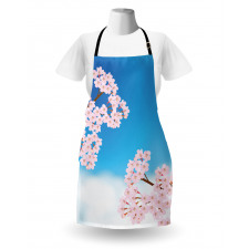 Cherry Blossom Sky Apron