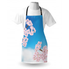 Cherry Blossom Sky Apron