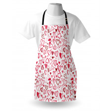 Valentine Hearts Arrow Apron