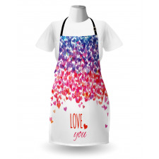 Hearts Love Springtime Apron