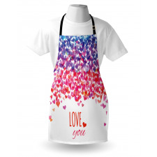 Hearts Love Springtime Apron