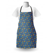 Flowers and Rounds Apron