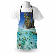 Butterflyfish Ocean Palm Apron