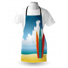 Surfboards on Coast Apron