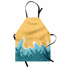 Grange Waves Stars Apron