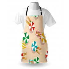 Parasols Towels Legs Apron