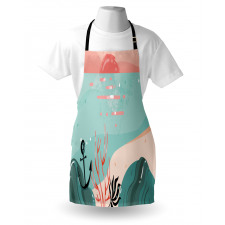 Abstract Underwater Apron