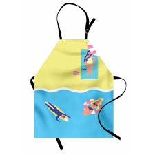 Summer Holiday People Apron