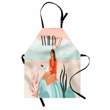 Wild Child Girl Rock Apron