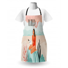 Wild Child Girl Rock Apron