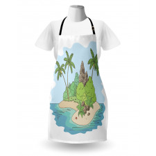 Island Doodle Botany Apron