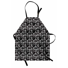 Exotic Palm Tree Sketch Apron